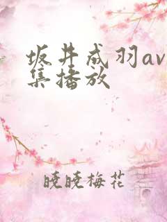 坂井成羽av全集播放