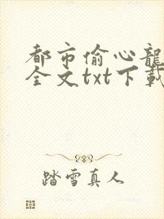 都市偷心龙爪手全文txt下载