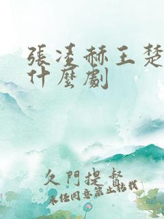 张凌赫王楚然是什么剧