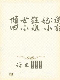 倾世狂妃:逆天四小姐 小说网