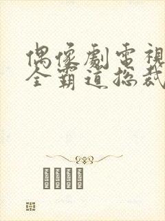 偶像剧电视剧大全霸道总裁