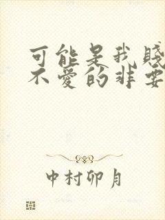 可能是我贱吧,不爱的非要上歌词