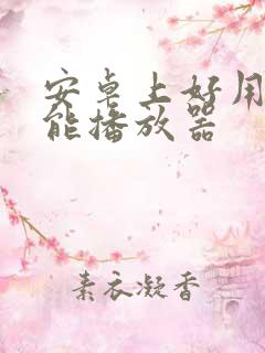 安卓上好用的万能播放器