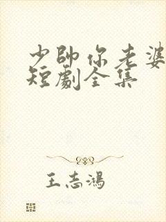 少帅你老婆又跑短剧全集