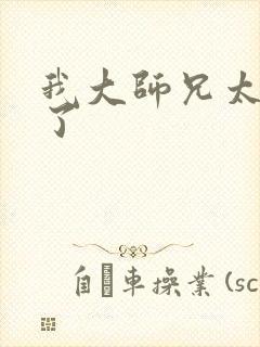 我大师兄太稳健了