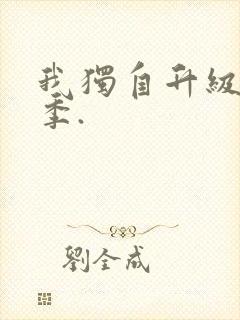 我独自升级第二季.