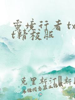 灵境行者 txt精校版