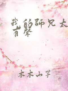 我的师兄太稳健有声