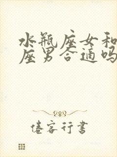 水瓶座女和狮子座男合适吗