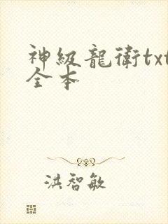 神级龙卫txt全本