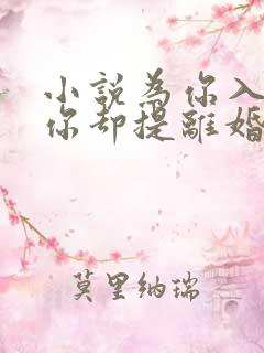 小说为你入狱,你却提离婚免费