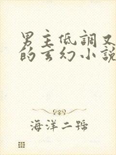 男主低调又谨慎的玄幻小说