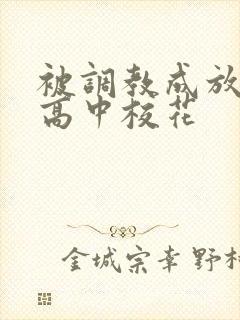 被调教成放荡的高中校花