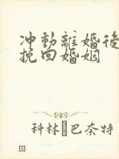 冲动离婚后如何挽回婚姻