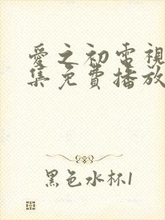 爱之初电视剧全集免费播放