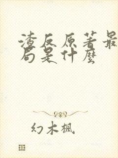 渣反原著最后结局是什么