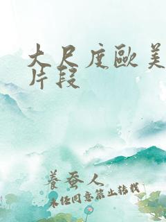 大尺度欧美电影片段