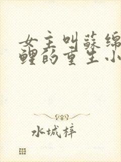 女主叫苏绵是锦鲤的重生小说