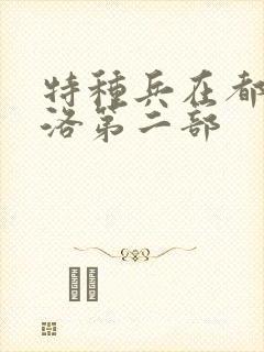 特种兵在都市杨洛第二部