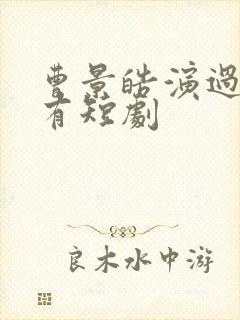 曹景皓演过的所有短剧