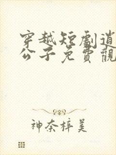 穿越短剧逍遥四公子免费观看