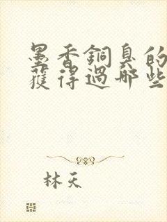 墨香铜臭的作品获得过哪些奖