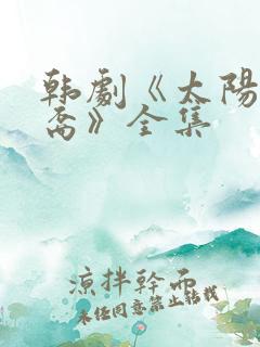 韩剧《太阳的后裔》全集