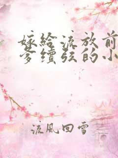 嫁给流放前夫他爹续弦的小说