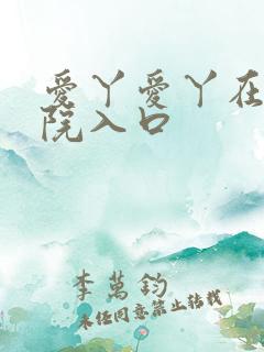 爱丫爱丫在线影院入口