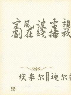 定风波电视连续剧在线播放