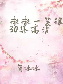 微微一笑很倾城30集高清