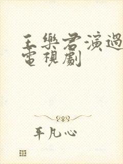 王乐君演过哪些电视剧