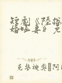 短剧《陆总的新婚哑妻》免费观看