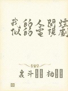 我的人间烟火相似的电视剧