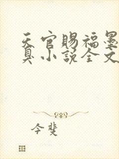 天官赐福墨香铜臭小说全文免费阅读