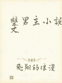 双男主小说种田文