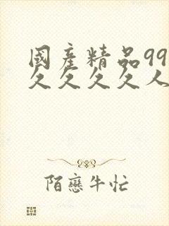 国产精品99久久久久久人四