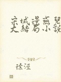 宋城璟燕儿后续大结局小说