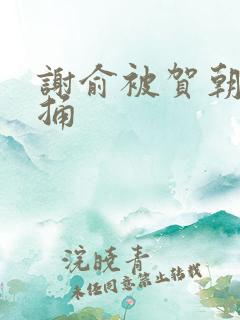 谢俞被贺朝站着捅