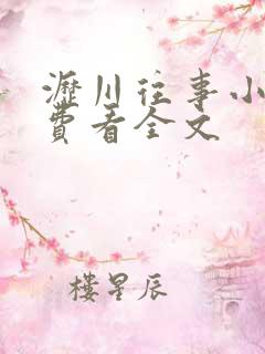 沥川往事小说免费看全文