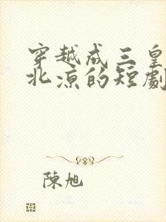 穿越成三皇子到北凉的短剧