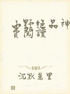 山野绝品神医免费阅读