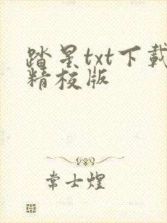 踏星txt下载精校版