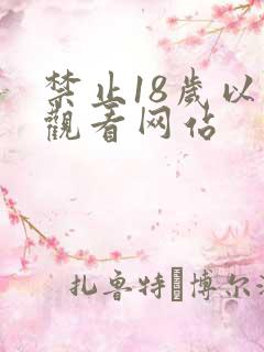 禁止18岁以下观看网站