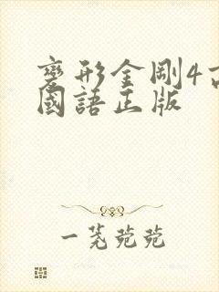 变形金刚4高清国语正版