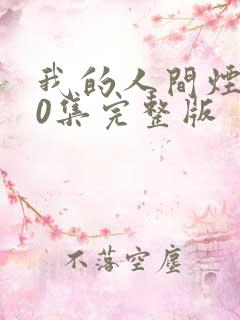 我的人间烟火40集完整版