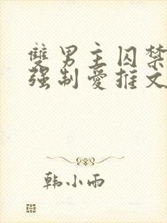 双男主囚禁调教强制爱推文