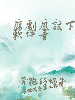 腐剧应该下什么软件看