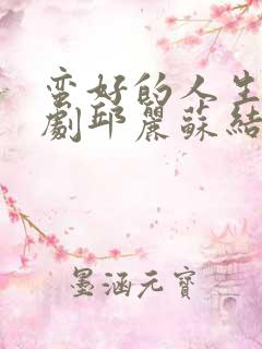 蛮好的人生电视剧邱丽苏结局