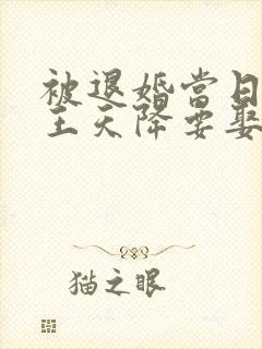 被退婚当日摄政王天降要娶我为妻